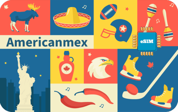 North America 3 GB - 30 days